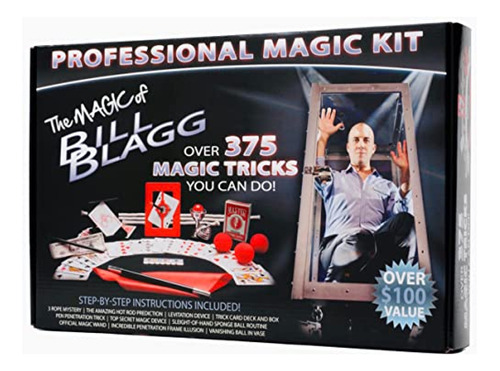 Kit De Magia Profesional De Bill Blagg: Más De 375 Trucos De