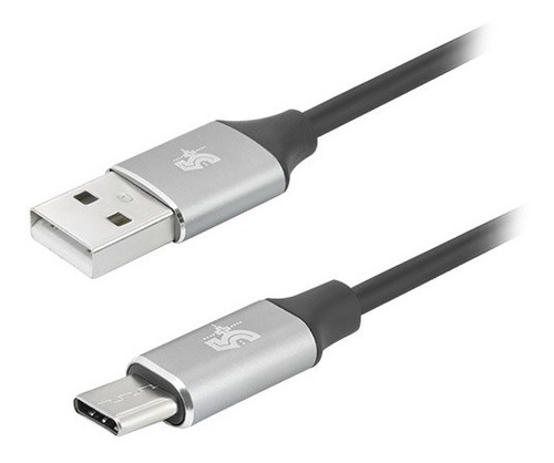 Cabo Usb C P/ Usb A Aluminum Premium 1.20m 2.4a 12w 5+