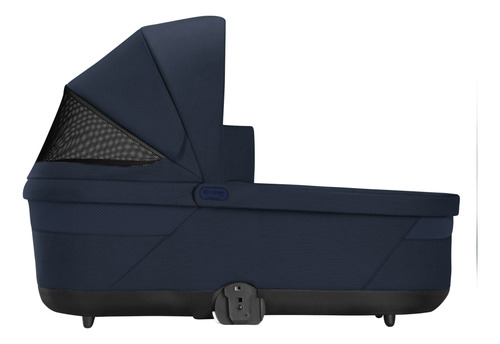 Cuna Cybex Cot S Lux 2, Color Gris Lava, Con Asa De Transpor