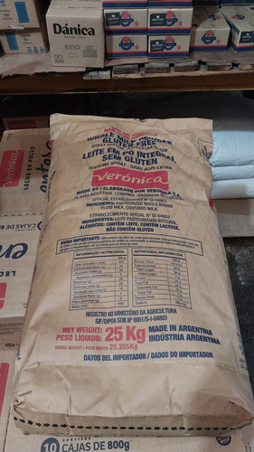 Leche Entera En Polvo X 25kg
