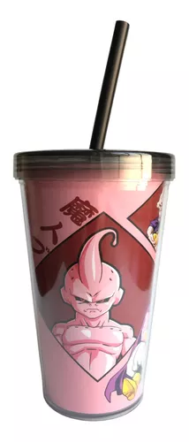 Copo Plástico Anime Dragon Ball Z Majin Boo Original 450ml