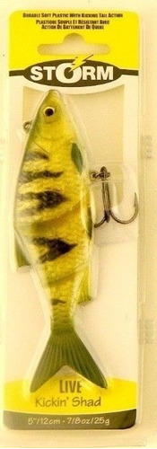 Rapala, Señuelo D Pesca Storm Live Kickin Shad Perca Amarill