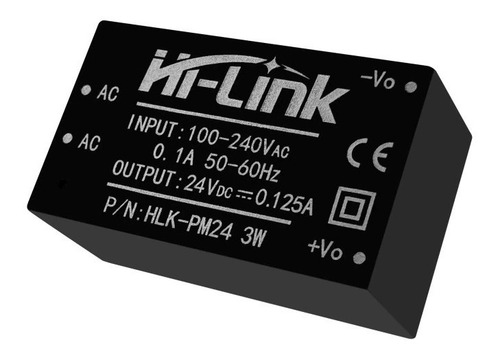 Mini Conversor Ac-dc Fuente Poder 24v 3w Hlk-pm24 [ Max ]