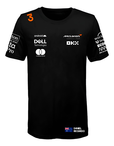Remera Algodon Formula 1 (046) Daniel Ricciardo