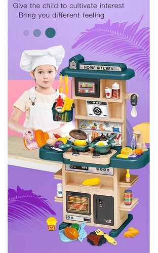 Juego De 43 Piezas De 74 Cm De Mesa De Juguetes De Cocina