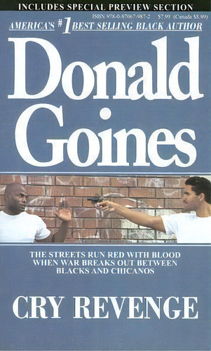 Cry Revenge, De Donald Goines. Editorial Melrose Publishing Company, Tapa Blanda En Inglés