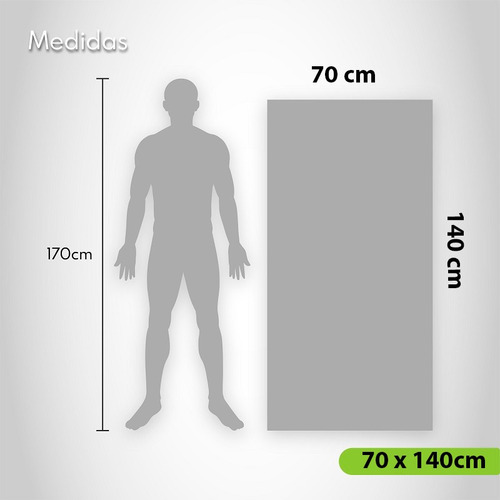 Toalla Toallón Grande Baño Algodón 480g Gramos 140x70