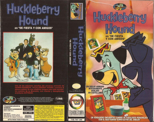 Huckleberry Hound De Fiesta Y Con Amigos Vhs Sin Caja