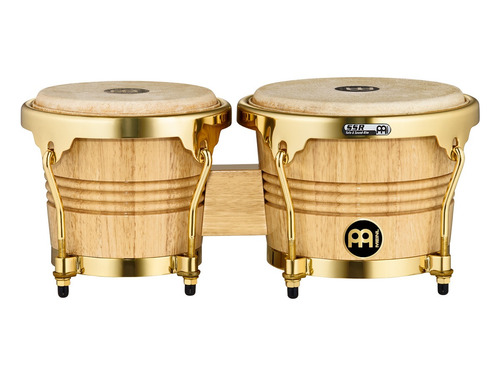 Bongo Meinl Wb200 Roble De Siam Color Natural Aros Cromados