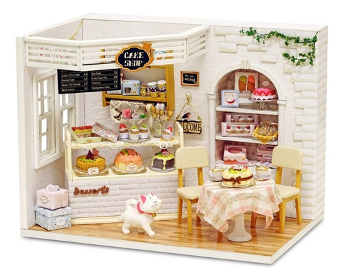 Kit De Diorama En Miniatura Cutebee Diy Casa Movimiento Doll