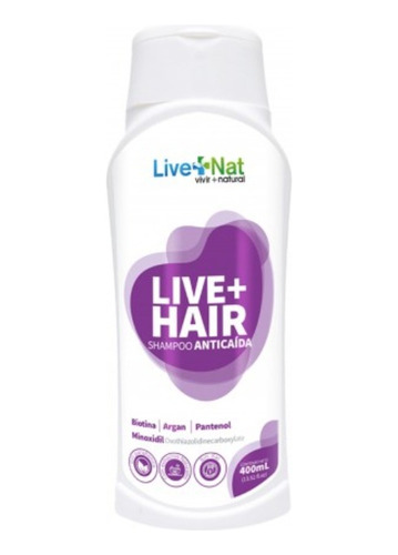 Live+hair Shampoo Live+nat - mL a $52