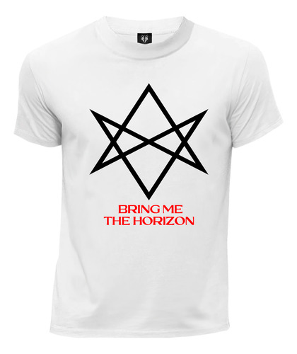 Camiseta Metal Rock Hexagrama Bring Me The Horizon
