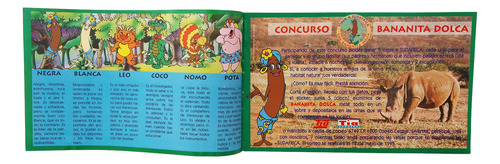 Bananita Dolca Mini Album Figuritas Stickers Casa Tía 1995 (Usado)