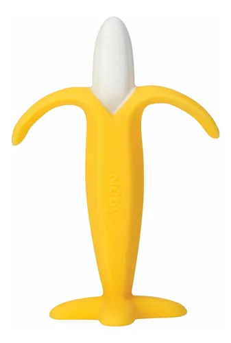 Nuby Mordedor De Pl tano Color Amarillo