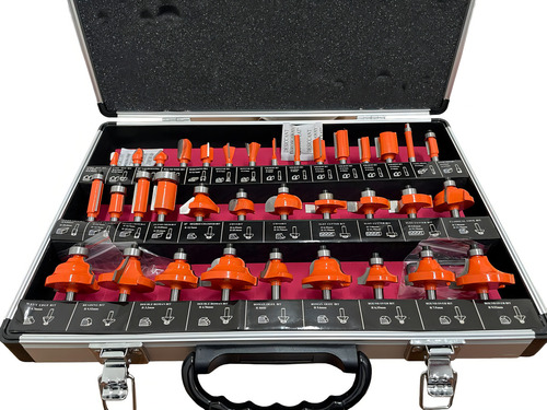 Kit De Brocas Para Router 35 Pz Adir 10976