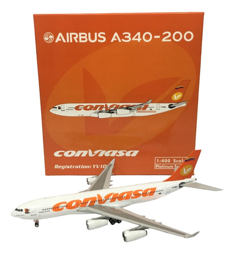 Avion A Escala, Conviasa, Airbus A340-200, Escala 1:400