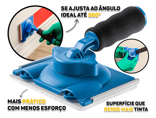 Pad Para Recorte Pinturas Acabamentos Rodapés Cabo Ajustável