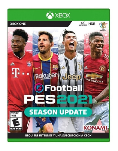 Pro Evolution Soccer Pes 2021 Season Update Xbox One Físico
