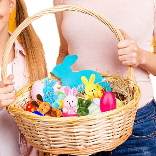 Huevos De Pascua Precargados Con Peluches De , 24 Piezas
