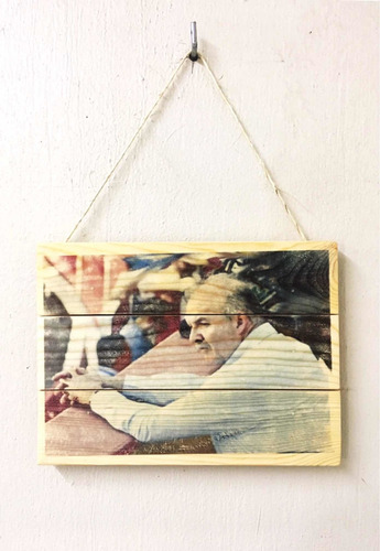 Retrato Impreso En Madera. Regalos Personalizados.