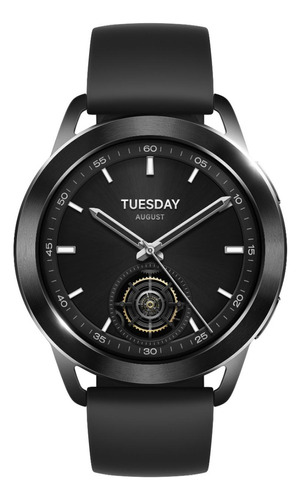 Reloj Xiaomi Watch S3 Caja Negro Bisel Negro - Mvd Mobile