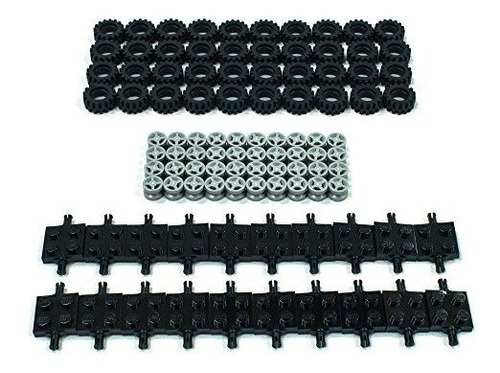 Nuevo Lego Neumático Rueda Y Ejes Cuadrados Lote A Granel 10