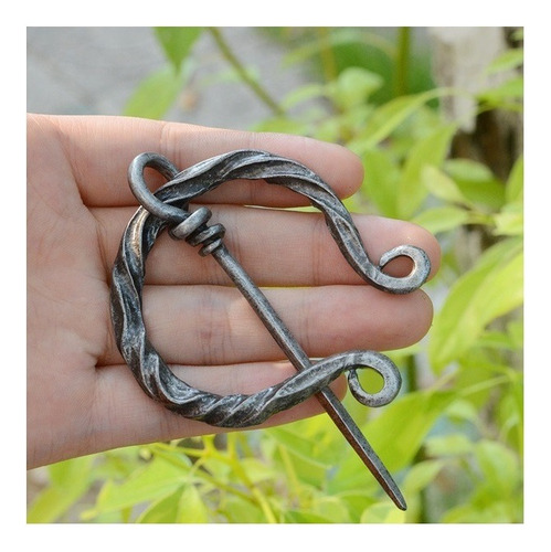 Broche De Sujeción (fíbula) Vikinga, Medieval O Celta. Jp