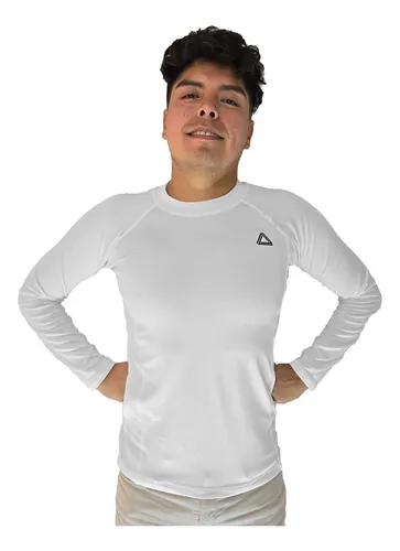 Playeras licra algodon lisas sale