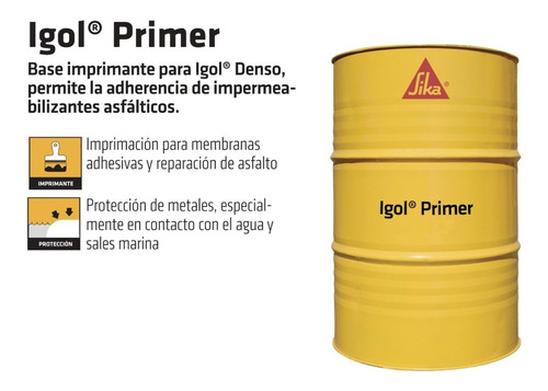 Imagen 2 de 9 de Igol Primer Imprimante Asfáltico Tambor 200 Lt
