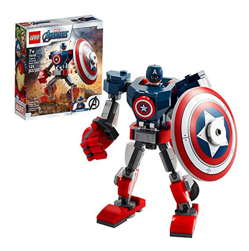 Lego Marvel Avengers. Capitan America Mech Armor (76168)