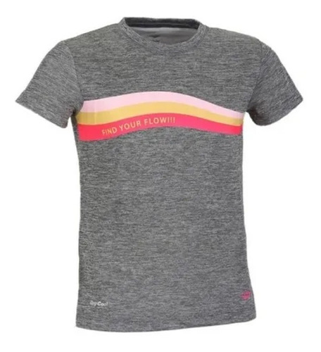 Remera Topper Niño Basic Gris - Menpi