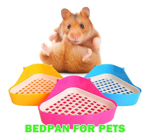 Imagen 4 de 7 de Caja De Arena Esquinera Para Conejos Cobayos Chinchillas