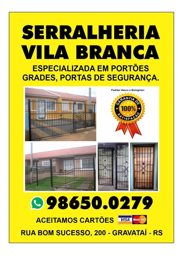 Serralheria Vila Branca 986500279