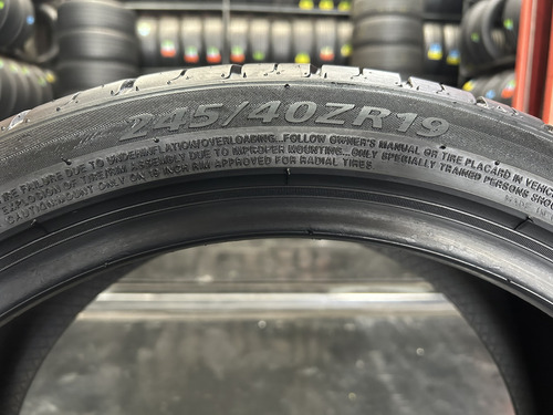 Pneu 245/40/19 Delinte Thunder D7 Usado!!! (Usado)