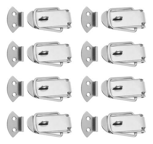 Maleta Spring Claw Toggle De Madera Con Cierre De Caja, 8 Ju