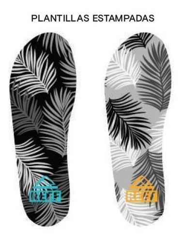Imagen 3 de 6 de Panchas Reef Hombre Maui Slip On Negras Originales