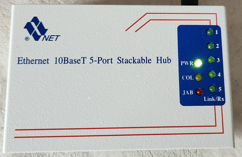 Switch Hub 5 Bocas Rj45 10baset Port Stackable 5 Bocas (Usado)