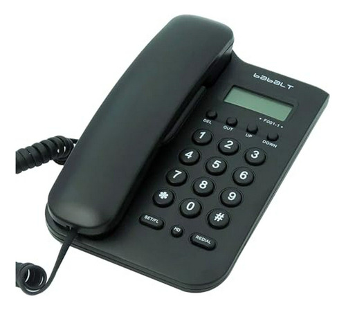 Teléfono Básico Con Identificador De Llamadas, Pantalla Lcd