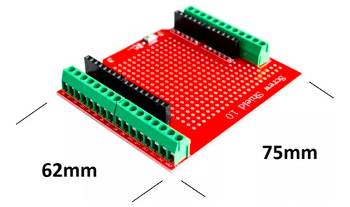Proto Screw Shield Para Arduino Uno / Mega 2560 Leonardo