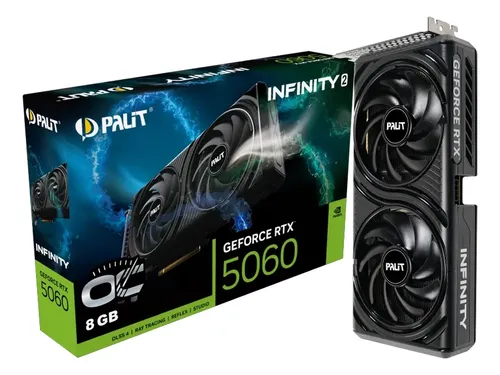 Oferta de Hardware: Placa De Vídeo Nvidia Geforce Palit Rtx5060 8gb Infinity2 Oc