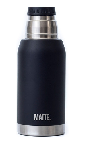 Imagen 2 de 6 de Nuevo Termo Matte Acero Inoxidable 740cc
