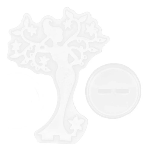 Molde De Silicona Para Joyas De Belleza, 2 Unidades, Transpa
