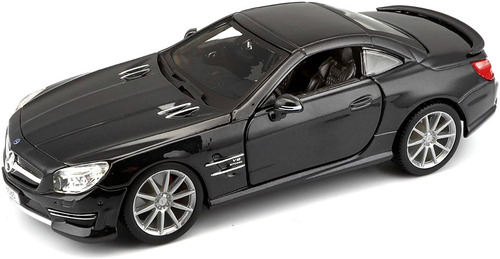 Mercedes Benz Sl 65 Amg Hardtop 1/24 Burago Auto Escala