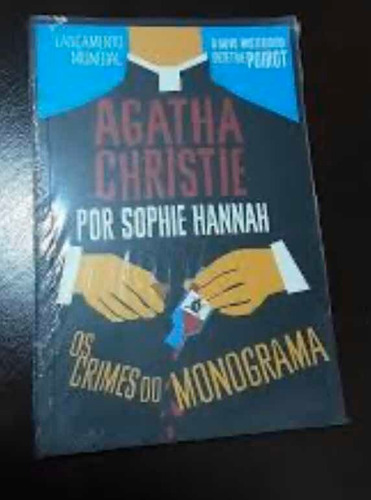 Livro Os Crimes Do Monograma- Agatha Christie- Sophie Hannah