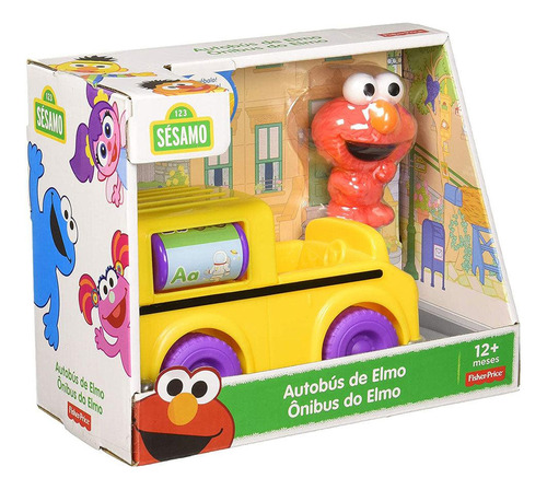 Plaza Sésamo Vehículos - Autobús De Elmo Ftc33