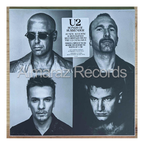 U2 Songs Of Surrender Super Deluxe Vinyl Lp Boxset