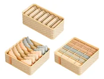 Comprar Pack De 3 Organizadores De Ropa Plegables Clothing