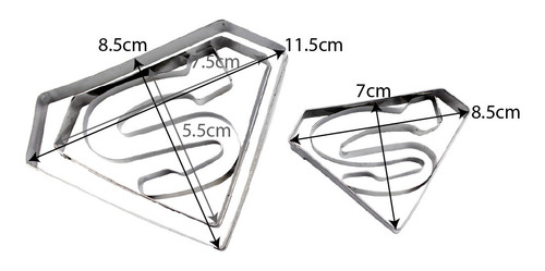 Cortador Galletas Superman Fondant  Repostería