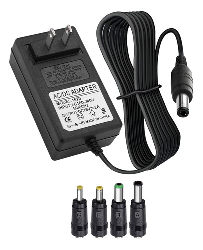 Cargador Adaptador De Fuente De Alimentacin Cc De 16 V 2 A C