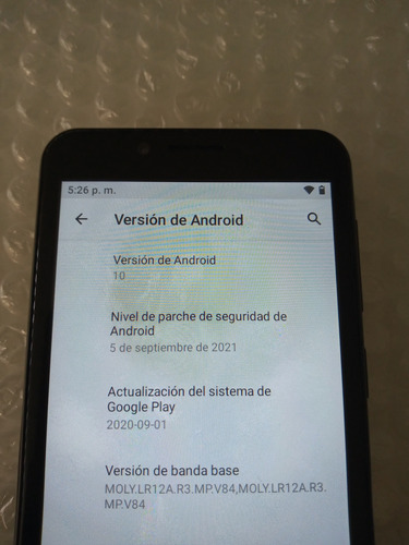 Celular Económico Barato Rca Reno Negro (Usado)